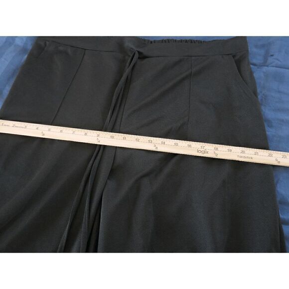 Lily Black Tie-Waist Pocket Capri Pants 3XL - Picture 5 of 9